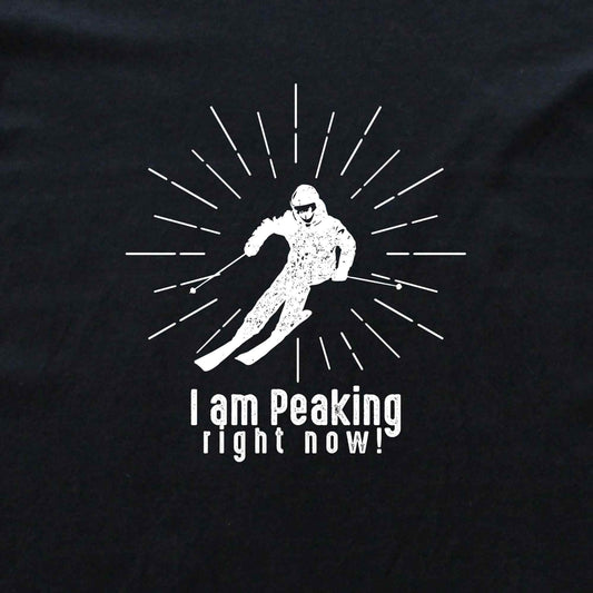 I Am Peaking Ski T-shirt