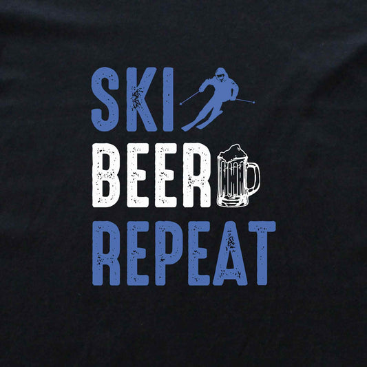 Ski, Beer, Repeat T-shirt