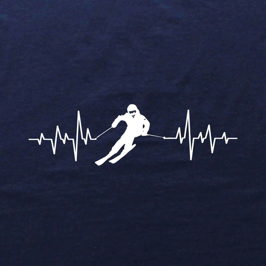 Heart Beat Skier T-shirt
