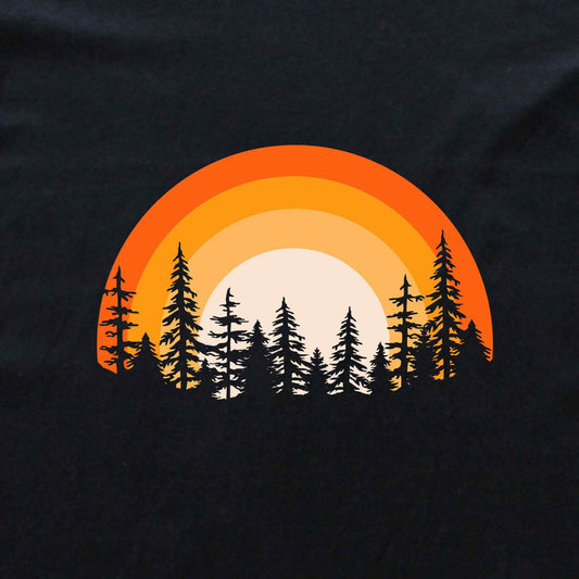 Colorfull Forest landscape T-shirt