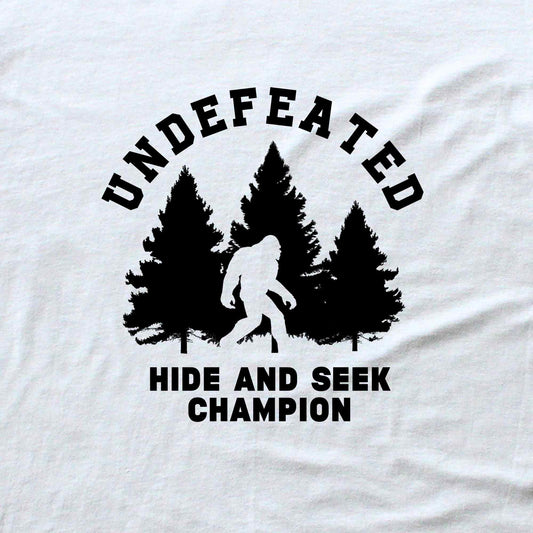 Undefeated Hide and Seek Champion T-shirt