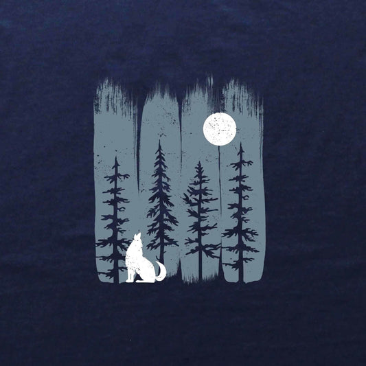 Wolf Moon Landscape T-shirt