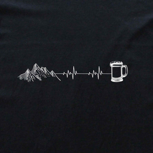 Mountain, then Beer T-shirt