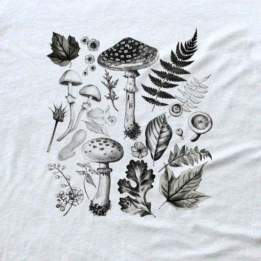 Nature And Mushrooms T-shirt