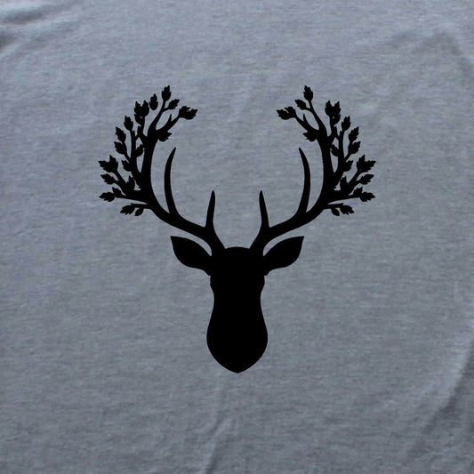 Deer antler's leaves T-shirt