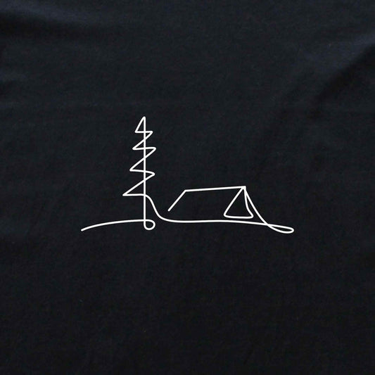 Line Art Camp T-shirt