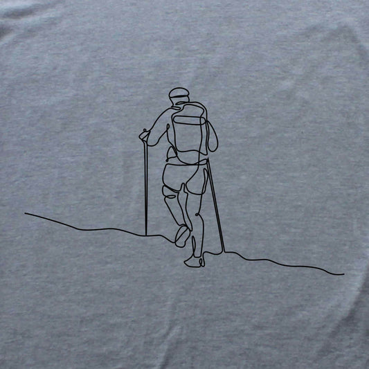 Line Art Hiker T-shirt
