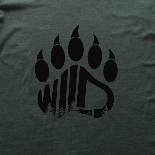 Wild, Bear Footprint T-shirt