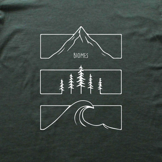 Adventure Biomes T-shirt