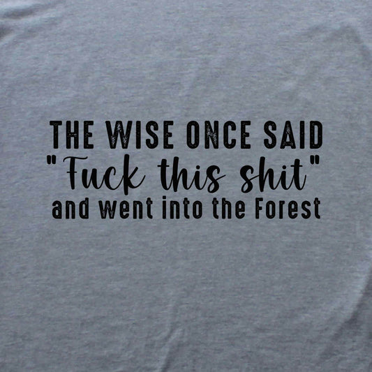 The Wise Once Forest T-shirt