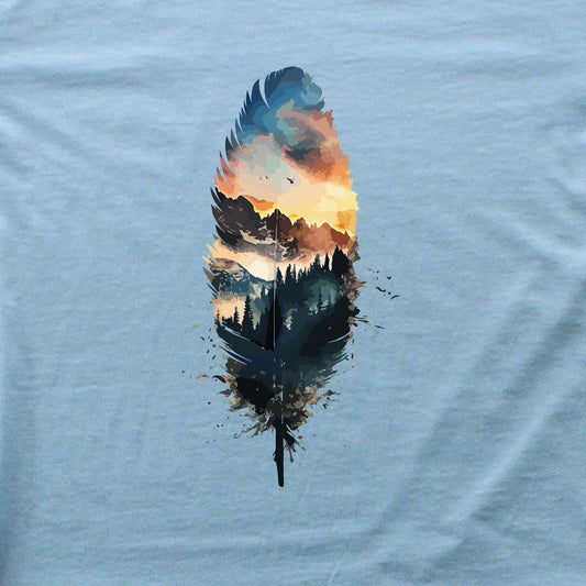 Feather Landscape T-shirt