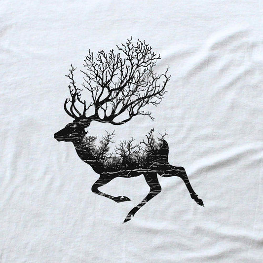 Branches Deer T-shirt