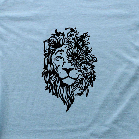 Floral Lion T-shirt