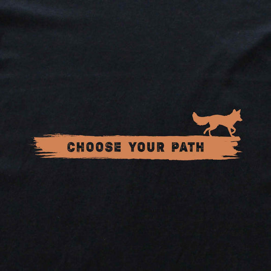 Choose Your Path Fox T-shirt