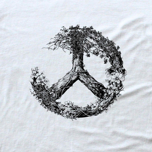 Vine Peace Sign T-shirt