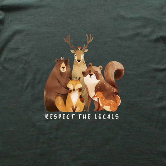 Respect The Locals T-shirt