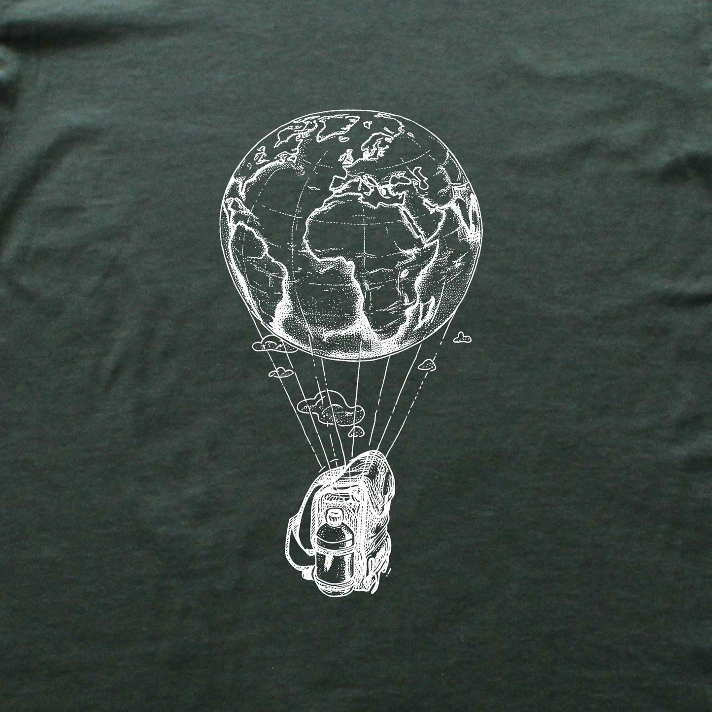 Earth's backpack T-shirt