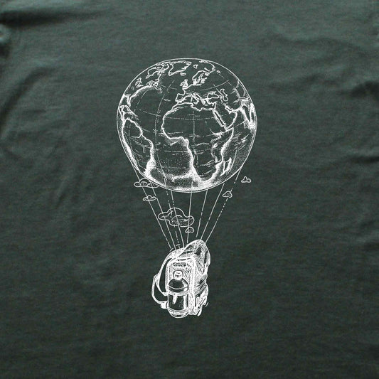 Earth's backpack T-shirt