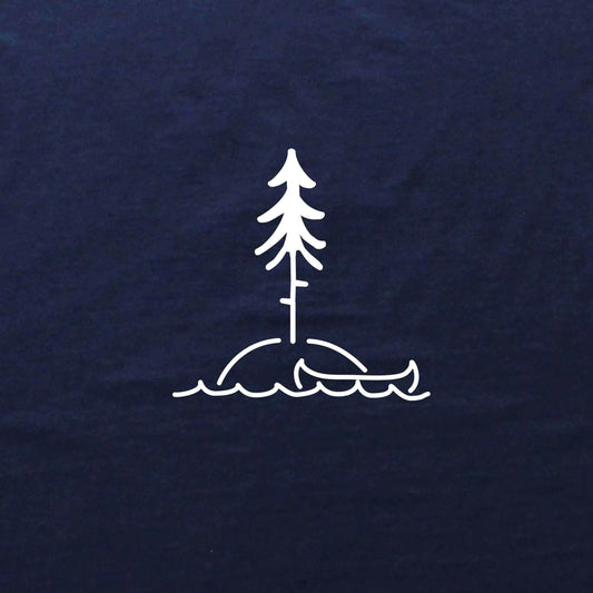 Canoe Landscape Graphic T-shirt