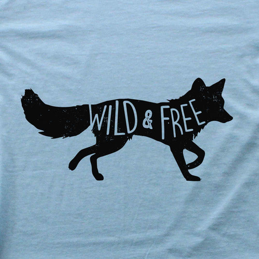 Wild and Free Fox T-shirt