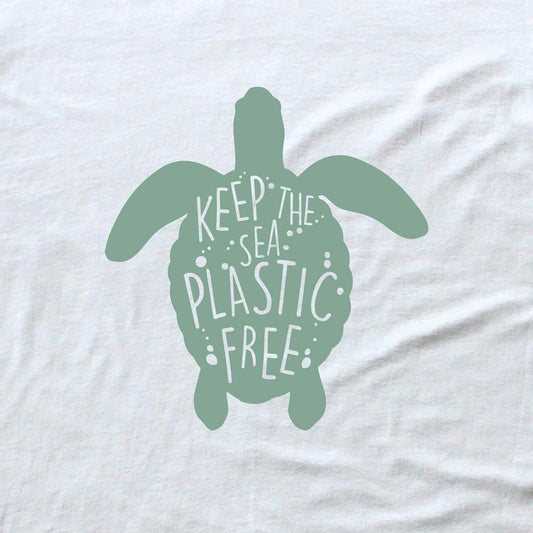 Keep The Sea Plastic Free Graphic T-shirt