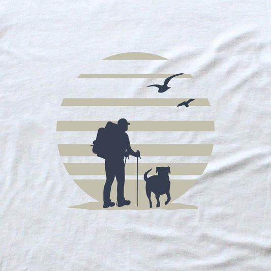 Hiker and Dog T-shirt