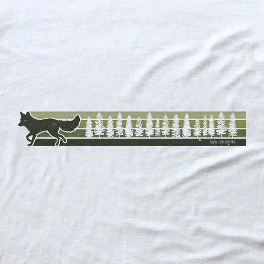 Follow Your Path Fox T-shirt