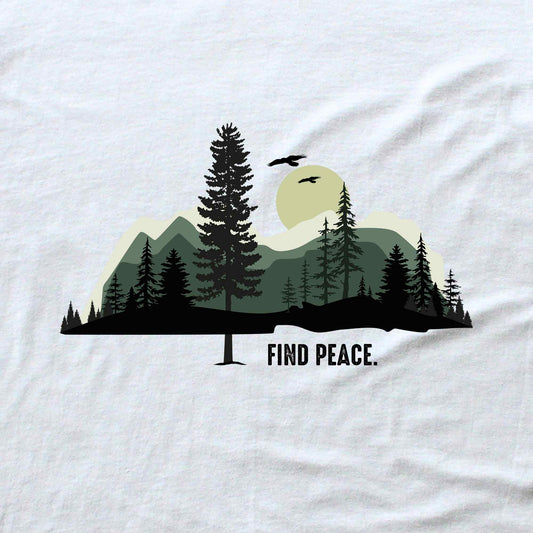 Find Peace graphic T-shirt