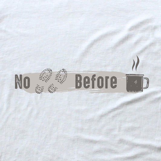 No walkie, before coffee T-shirt