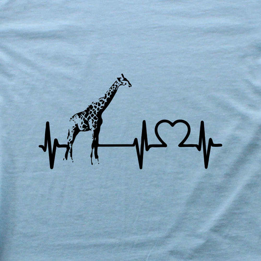 Giraffe Heart Beat T-shirt