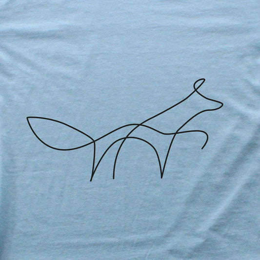 Fox Line Art T-shirt