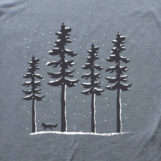 Fox In the Snow T-shirt