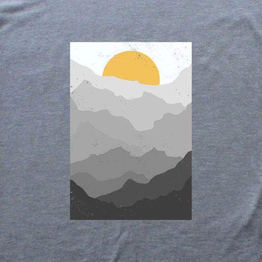 Grey Landscape T-shirt