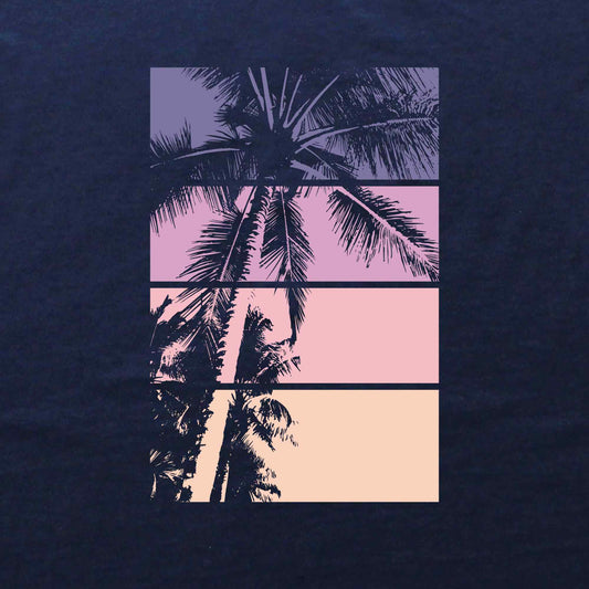 Palm Tree colors T-shirt