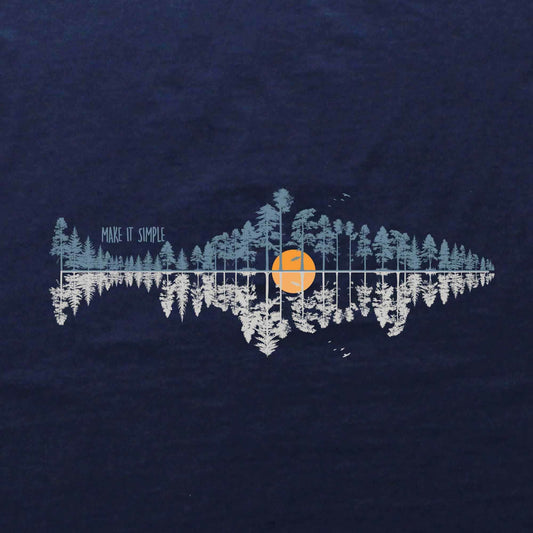 Make It Simple Fish T-shirt