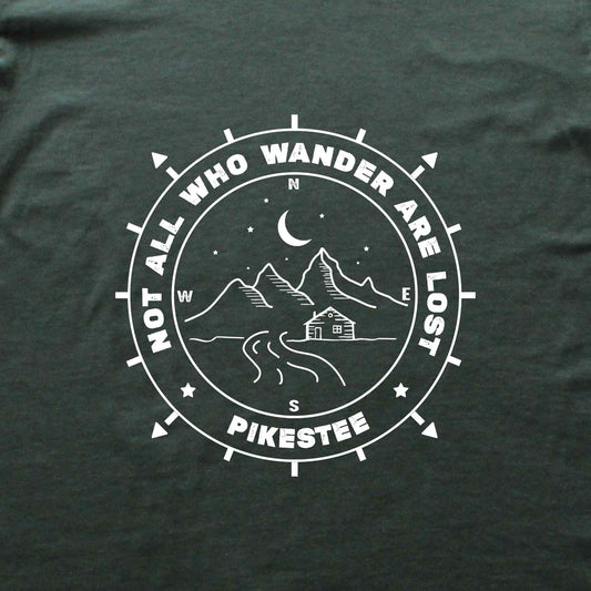 Not All Who Wander Cadran T-shirt