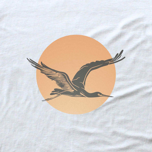 Heron and Sun T-shirt