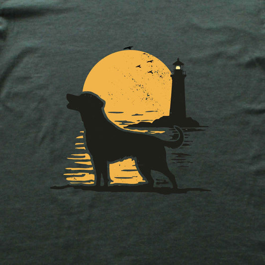 Dog Lighthouse T-shirt