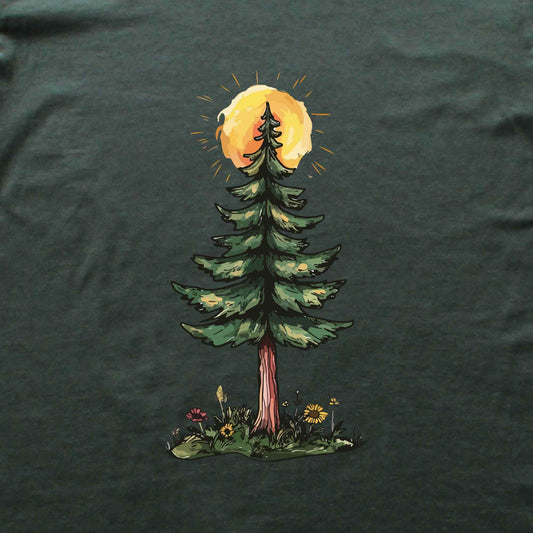 Colorfull Tree Landscape T-shirt