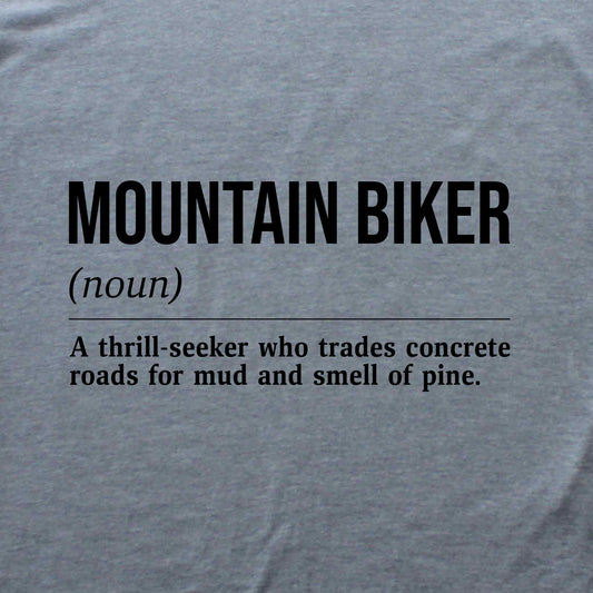 Mountain Biker Back-Print Hoodie