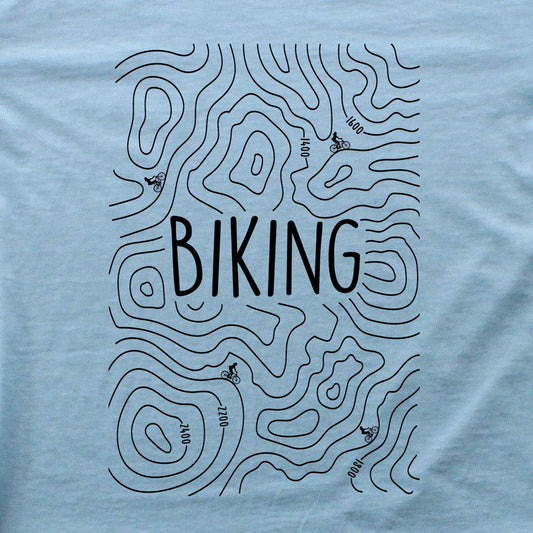 Biking Topography T-shirt