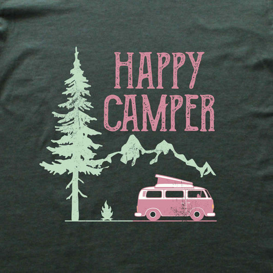 Happy Camper Landscape T-shirt