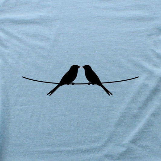 Hanging Birds Couple T-shirt