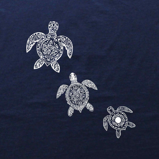 Three Turtle Mandala T-shirt