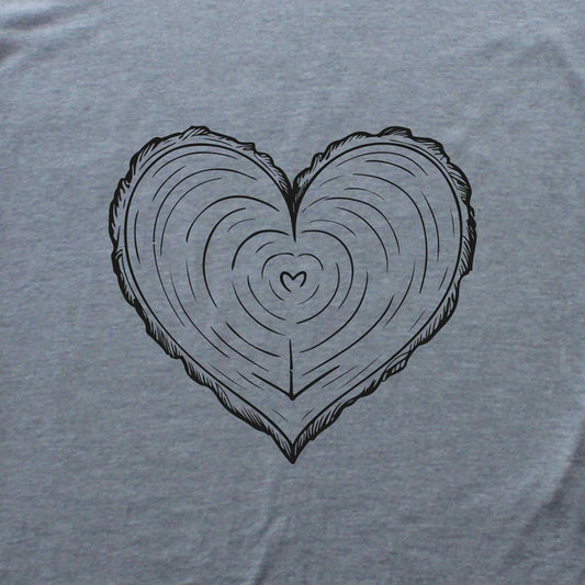 Wood Heart T-shirt