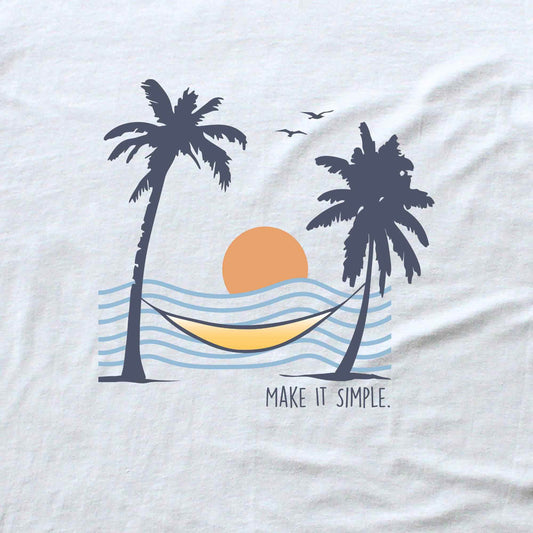 Beach Hammock, Make it Simple T-shirt