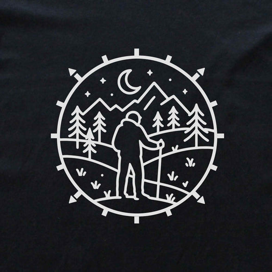 Round Landscape Hiker T-shirt