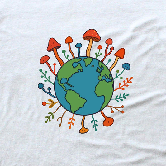 Mushrooms Earth T-shirt