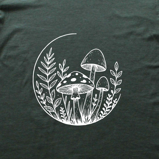Round Mushrooms T-shirt