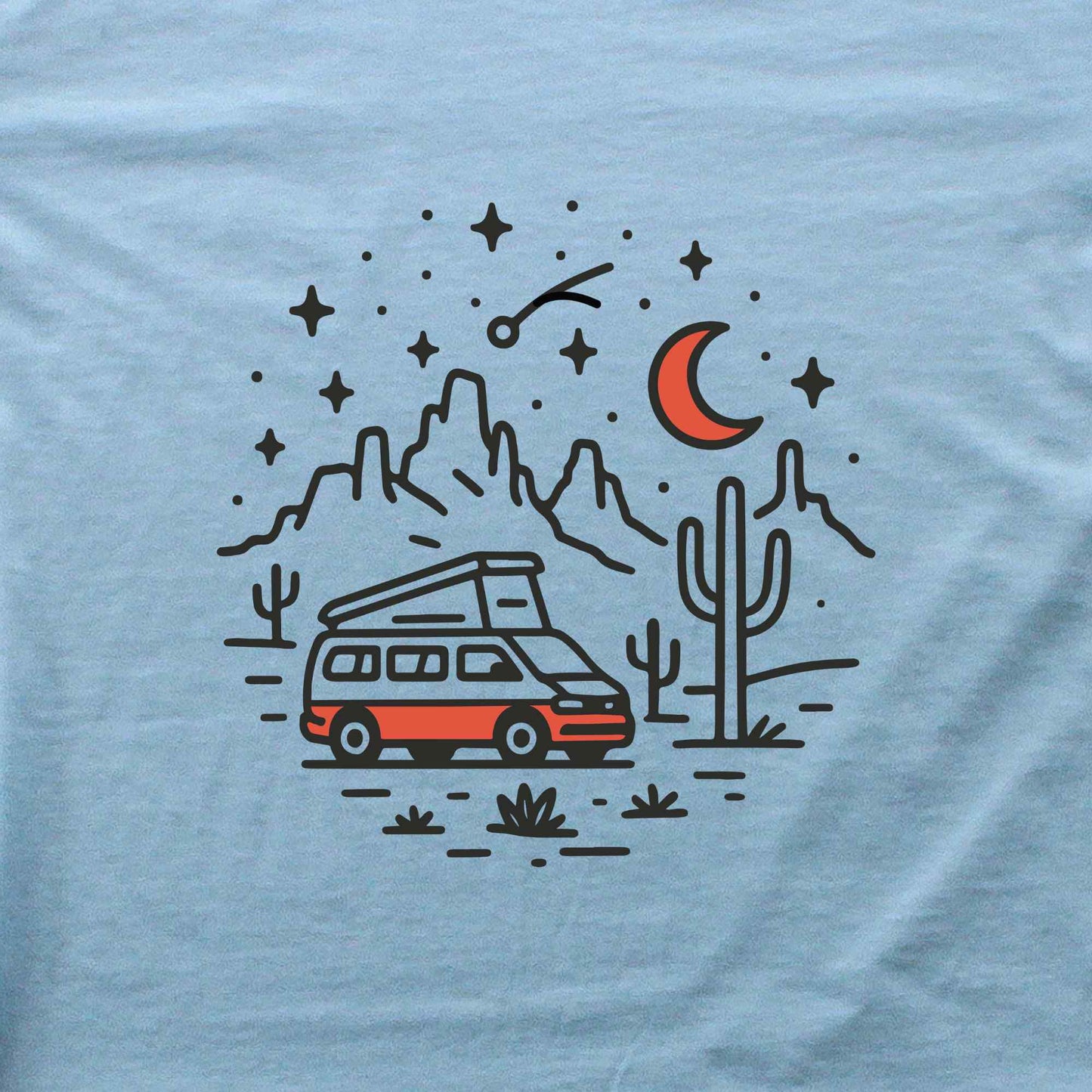 Van In The Canyon T-shirt